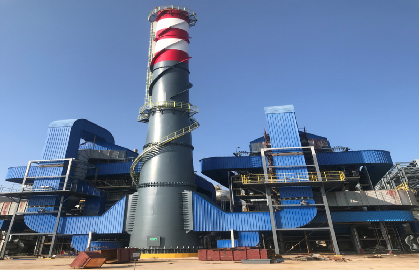 2×200t/h high-pressure superheated steam boilers for Fujian Billion Petrochemicals Co., Ltd. 